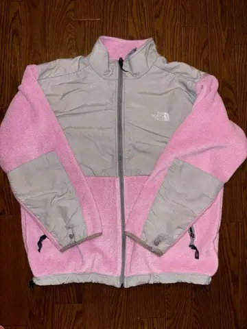 THE NORTH FACE 플리스 자켓 xl 핑크/그레이