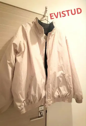 EVISTUD 나일론 자켓 M 사이즈 라이트 베이지