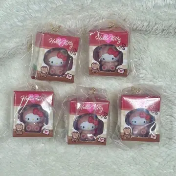 산리오 캐릭터즈 미니어처 패키지 컬렉션 키티 5개 세트