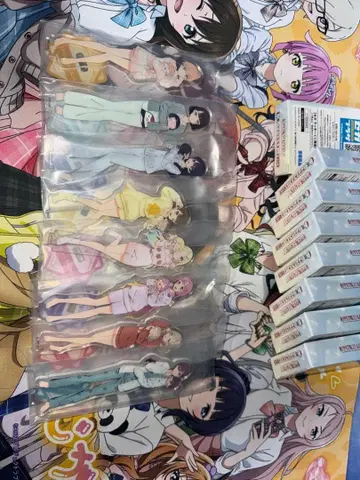 러브 라이브  제일복권 C상 아크릴 스탠드 8종 컴프 세트