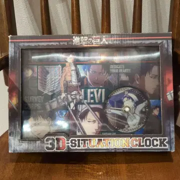 진격의 거인 리바이 3D 시츄에이션 락 박스 있음 새상품급