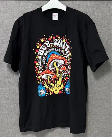 HEY-SMITH 매쉬룸 T셔츠 L사이즈