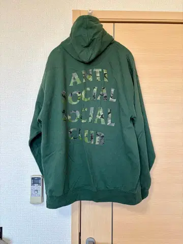 ANTI SOCIAL SOCIAL CLUB 후드티 올리브 그린