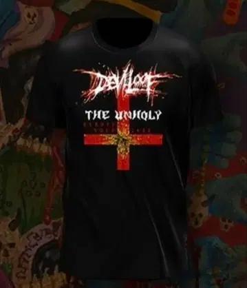 DEVILOOF 유럽 투어 2025 T셔츠 L