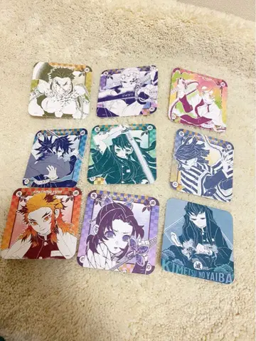 귀멸의 칼날 원화전 아트 코스터