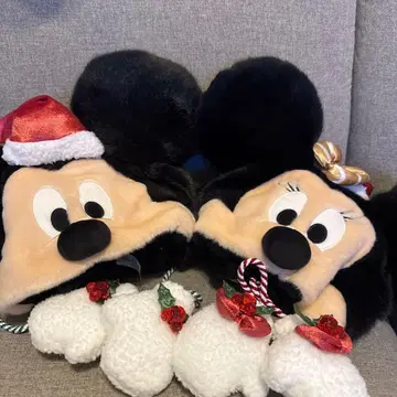 미키 & 미니 산타 캡