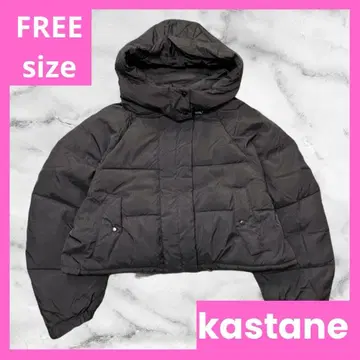 새상품급 kastane 래글런 숏 충전솜 재킷