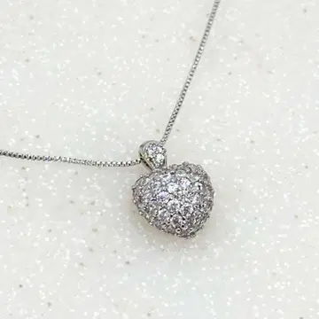 목걸이 하트 모양 펜던트 크리스마스 선물