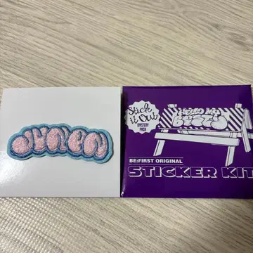 BE:FIRST 모코모코 자수 스티커 JUNON