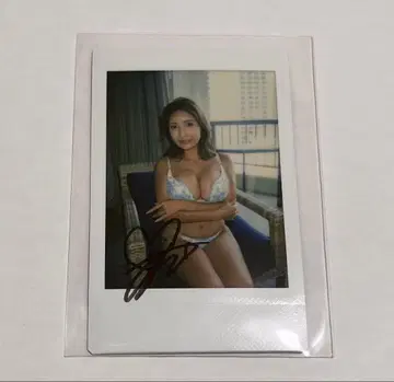 미타 유키 미타짱 파라다이스 혜택 친필 사인 폴라로이드