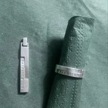 PATRICKCOX 반지와 참 세트