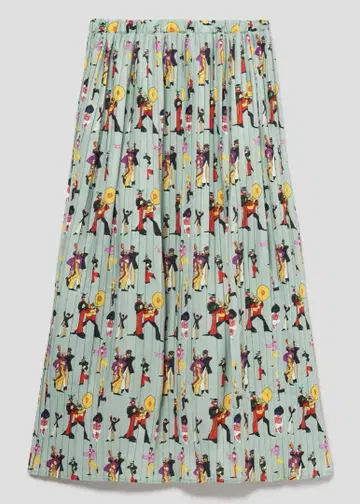 그라니프 비틀즈 플리츠 스커트