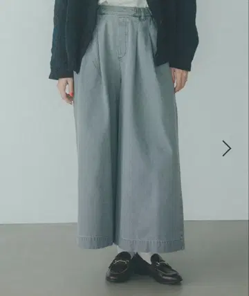 studioclip 턱 와이드 데님 팬츠