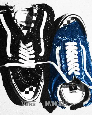 VANS x INVINCIBLE LX SK8 MID FRAYED