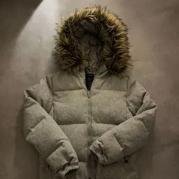 Gap 다운 그레이 퍼 y2k 헤이세이 갸루 쇼트 기장