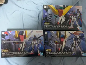 RG 3종 세트 스트라이크 프리덤 데스티니 미조립