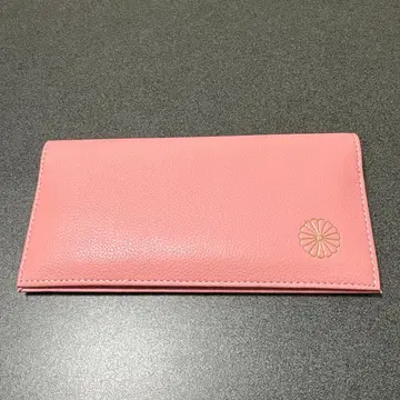 황궁 장지갑 새상품 핑크 가죽