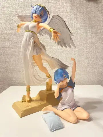 리제로 렘 피규어 2개 묶음 판매