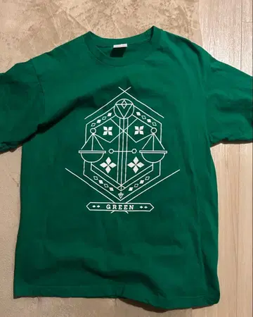 니지산지 페스티벌 T셔츠 그린