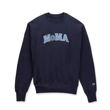 Champion MoMA 로고 네이비 맨투맨 2XL