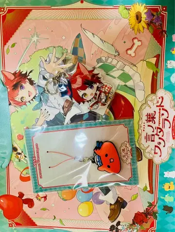 리이누 군 코토바 원더랜드 고베 쇼핑백 스트랩 아크릴 키링