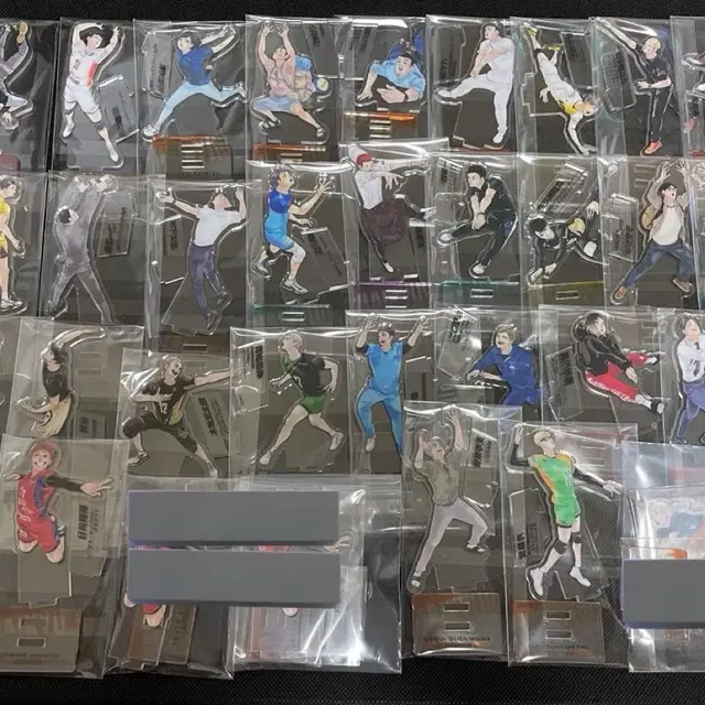 하이큐 10주년 크로니클 아크릴스탠드 전종 굿즈 동본판