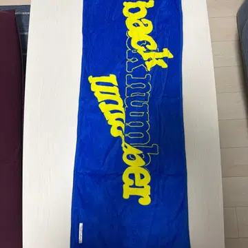 back number anti sleeps tour 2024 타월