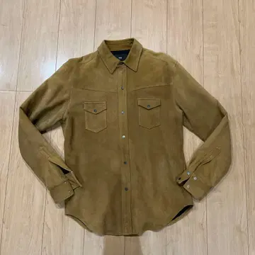 rags mcgregor SUEDE WESTERN SHIRT