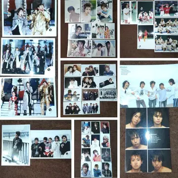 아라시 생사진 세트 41장 엽서 2장 J 로고 아라시 한자 로고