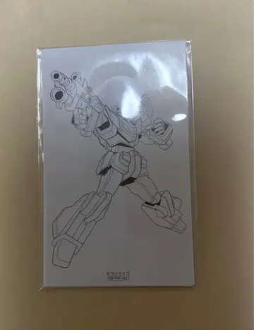 선라이즈 로봇 신작 비주얼 선화 카드 6장 세트 선라이즈 월드