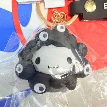 산리오 블랙 미야쿠미야쿠 시나모롤 시나몬 키링 오사카 만박 회장 한정판