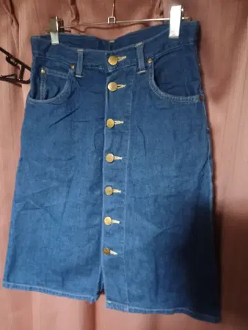 LEE X 로리즈팜 한정판 콜라보 데님 스커트