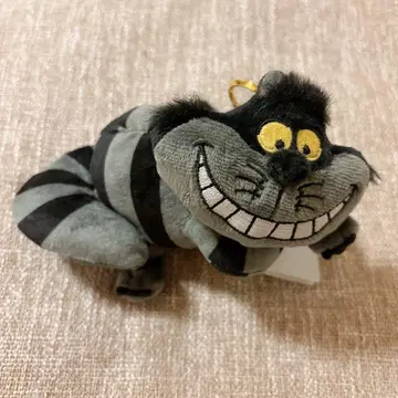 체셔캣 블랙 플러시 키체인 봉제 인형