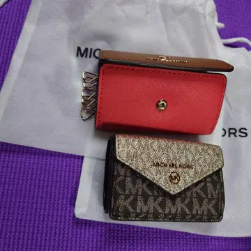 MICHAEL KORS 3단 폴더형 지갑 & 키케이스 세트