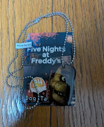 fnaf 도그 태그 프레디