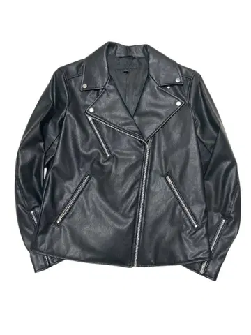 새상품급 유니클로 블랙 라이더 자켓 M 사이즈 아메카지 그런지