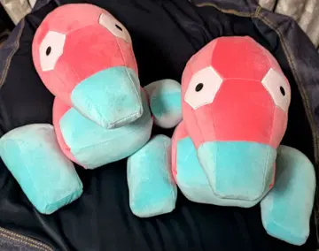 포켓몬스터 메챠모후굿토 봉제 인형 폴리곤 2개 세트