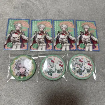 무라쿠모 카게츠 산리오 캔뱃지 폴라로이드풍 카드