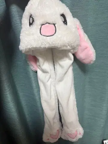 토끼 후드 코스프레용