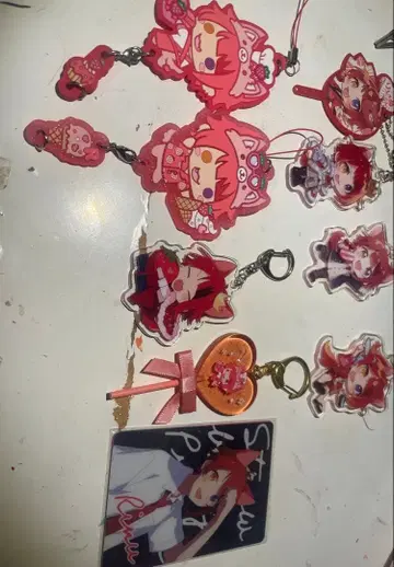 스토푸리 리이누 아크릴 키링 세트