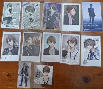 니지산지 카가미 하야토 폴라로이드풍 카드 스티커