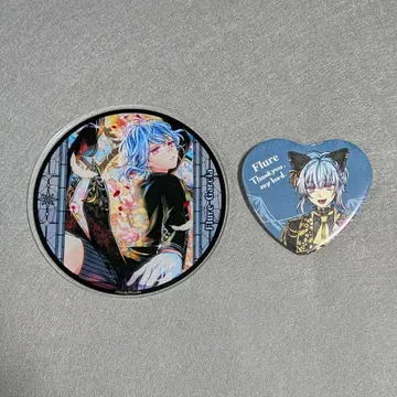 악마 집사와 블랙 고양이 플뢰르 코스터 캔뱃지 악네코 그라테 나나자타운