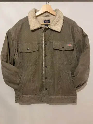 Dickies 플리스 자켓 L 사이즈 올리브 그린