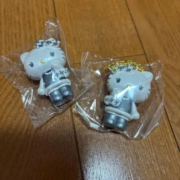 세트 흑백 걸리시 시크릿 마스코트 참 미미 키티