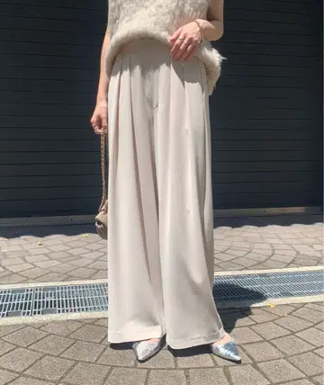 DouDou 턱 와이드 팬츠 PS 사이즈