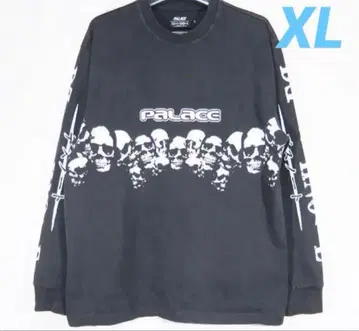 팔라스 스케이트보드즈 DEATHNOTE 데스노트 롱T셔츠 블랙 XL