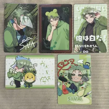 컬러풀 피치 뮤지엄 전시회 트레이딩 카드 시바