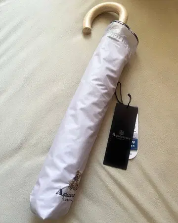 Aquascutum 우천 겸용 접이식 우산 베어 자수