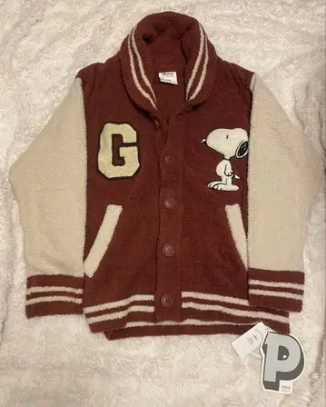 미사용 새상품 택 포함 젤라피케 스누피 가디건