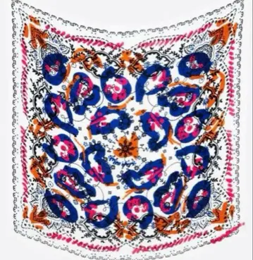 파이널 세일 미사용 manipuri 랜덤 페이즐리 반다나 린넨 코튼